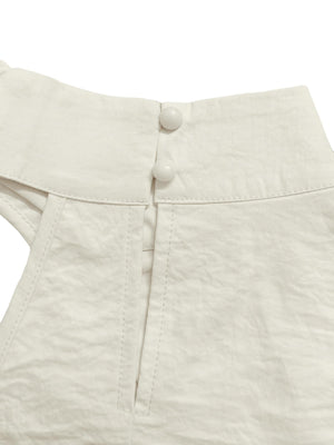 Conjunto de Pantalón con un solo Hombro Drapeado