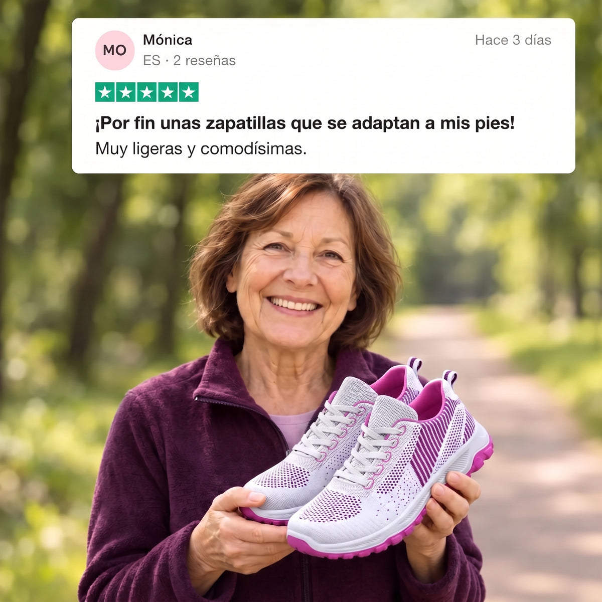 AmpliSoft™: el calzado diseñado para pies hinchados, anchos y sensibles.
