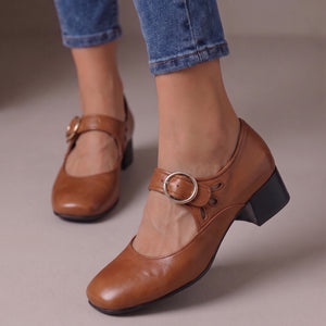 Zapatos de piel suave Lucía