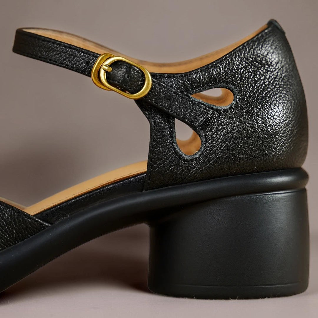Sandalias de plataforma con tiras claras Triana